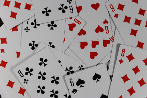 istock Background of the playing cards 892300652