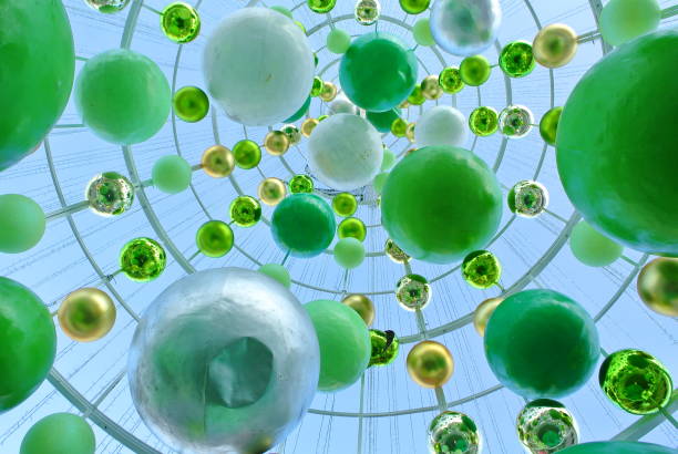 green Christmas Balls decoration