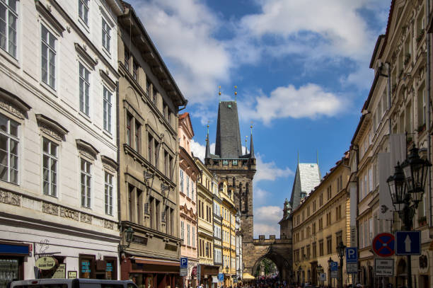 istock Old town wth Charles Bridge on the background 892314066