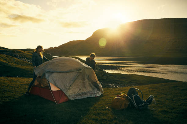 istock We'll be camping out for the night 892323038