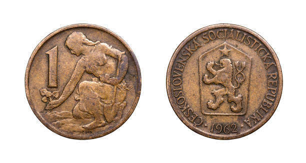 istock Coin 1 Krone Czechoslovakia in 1962 892338386