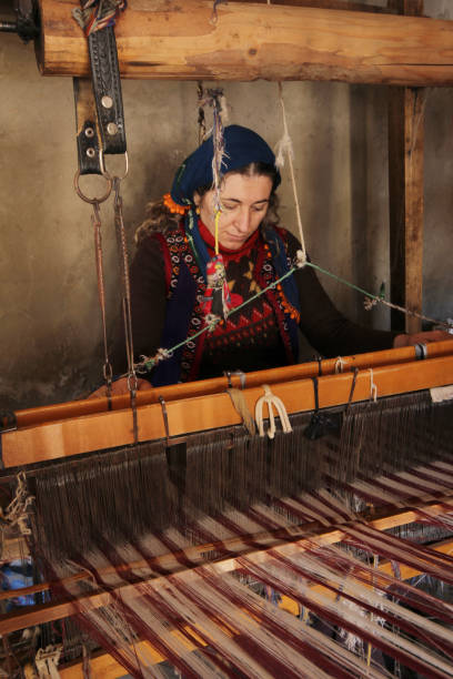istock Turkey - middle east traditional weaving work 892338834