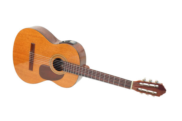 istock Musical instrument - wooden Classic guitar 892354816