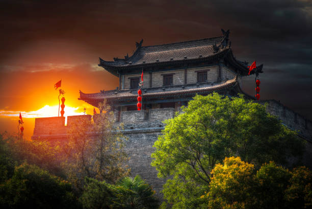 istock city wall of Xian 892360358