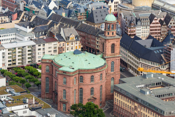 istock a church in frankfurt germany from above 892365944