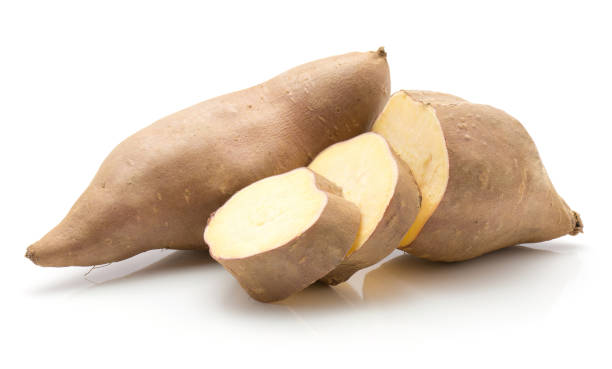 Sweet potato isolated