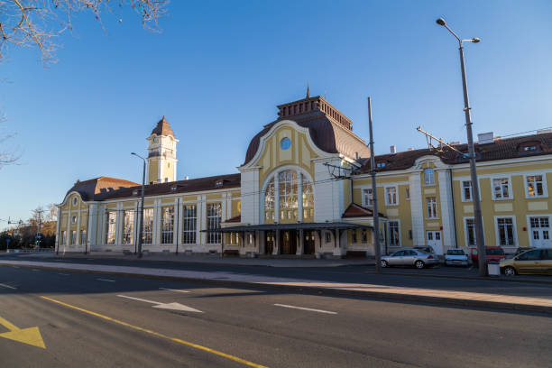 istock Railway station in the city 892373152