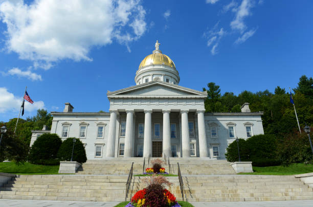 istock Vermont State House, Montpelier, VT, USA 892404100