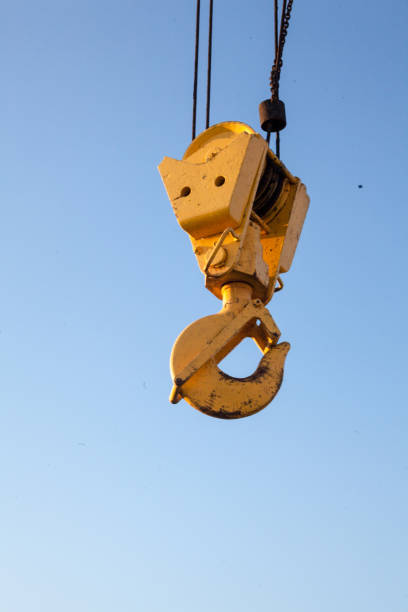 istock Hook of the crane 892407258