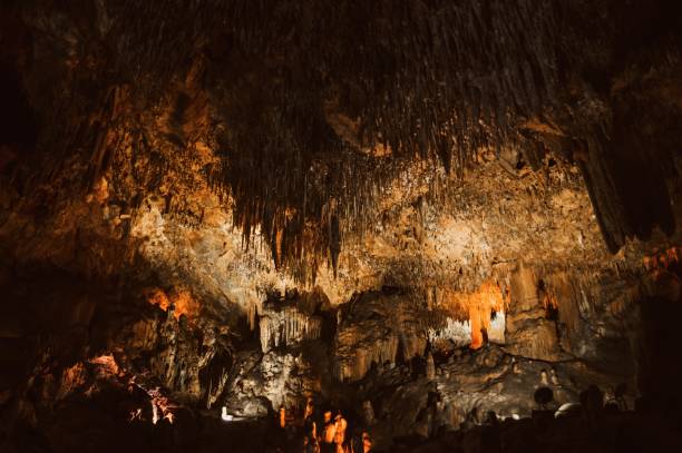 Salt caves Dark salt caves grotto cave photos stock pictures, royalty-free photos & images