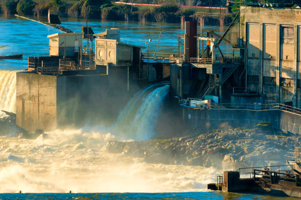 istock Oregon City's old Power House on Willamette River 892429918