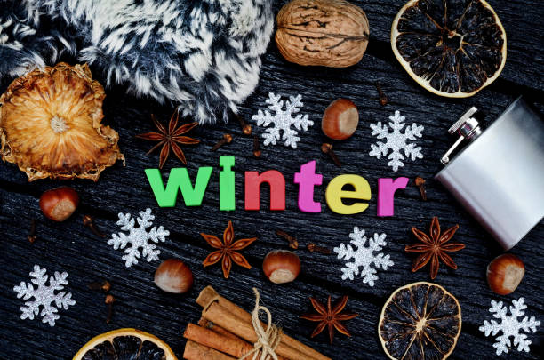 istock letter winter on wooden table 892485994