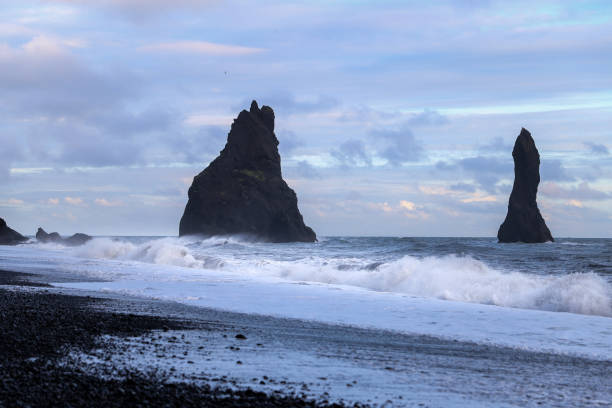 istock Reynisdrangar Black Sand Beach in Iceland 892507506