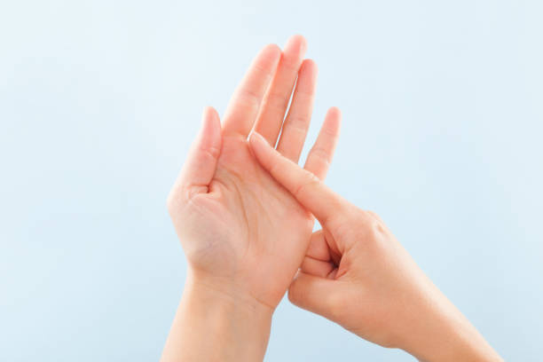 istock BSL Fingerspelling letter A . 892507642