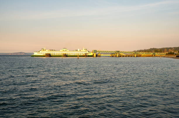 ferry de edmonds – kingston, wa - edmonds fotografías e imágenes de stock