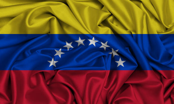 istock Venezuela flag  silky ripple 892556134