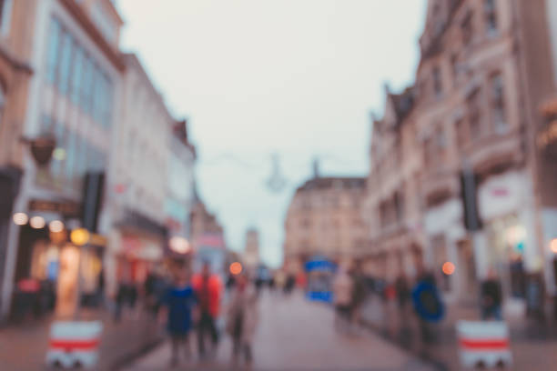 istock Blur Street background at Oxford, UK 892559028