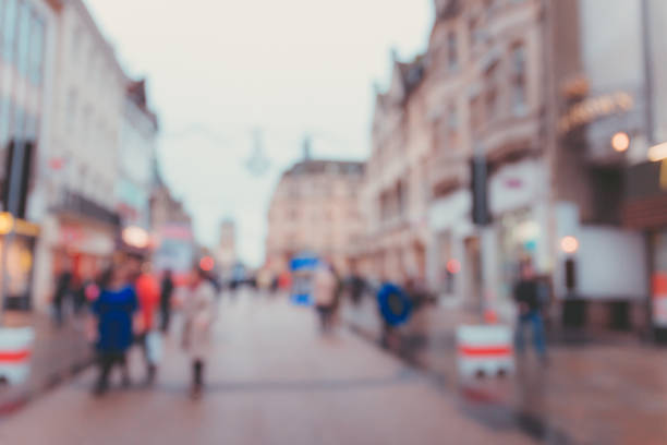 istock Blur Street background at Oxford, UK 892559030