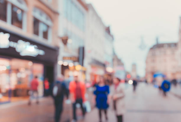 istock Blur Street background at Oxford, UK 892559050