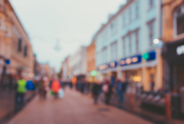 istock Blur Street background at Oxford, UK 892559072