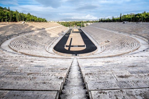 istock Panathenaic stadium in Athens, Greece 892588930