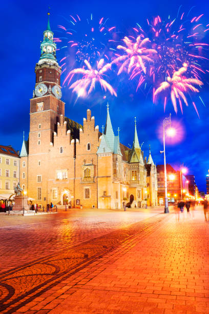istock Wroclaw at dusk after sunset 892591074