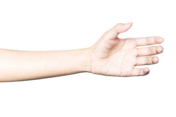 istock hand holding something like a bottle or can 892591560