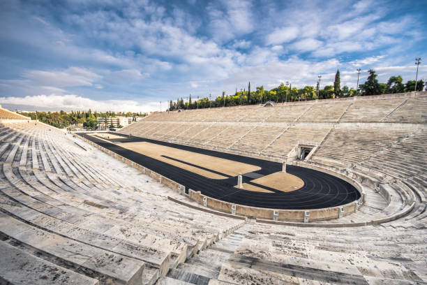 istock Panathenaic stadium in Athens, Greece 892595808
