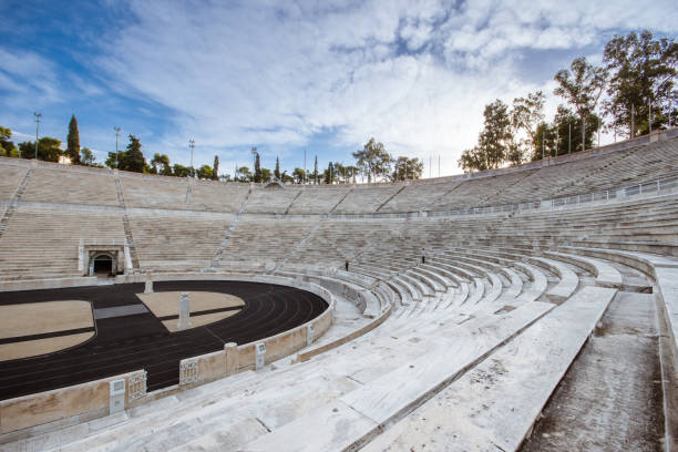 istock Panathenaic stadium in Athens, Greece 892596002