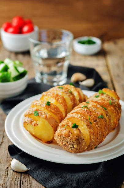 istock Tornado Cheesy Potatoes with Parsley 892620532
