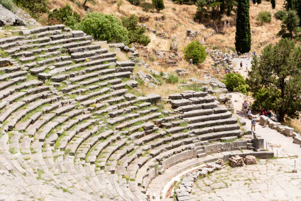 istock Ancient Theatre in Delfi , Greece 892644358