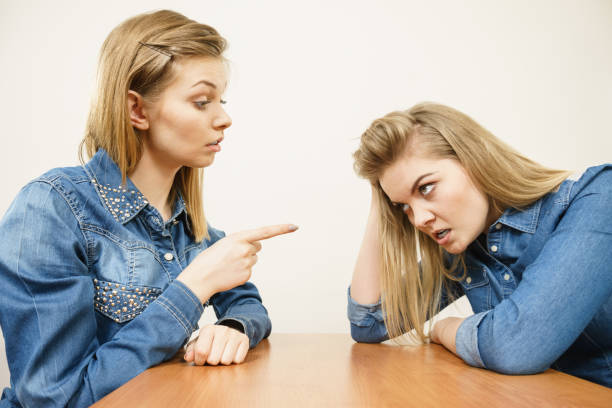 istock Two women having argue fight 892647364