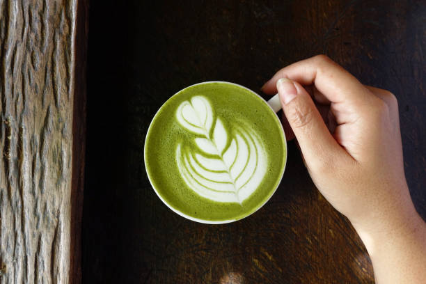 istock A cup of green tea matcha latte 892651730