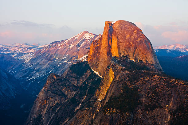 istock High angle view of half dome in Yosemite national park 89269587