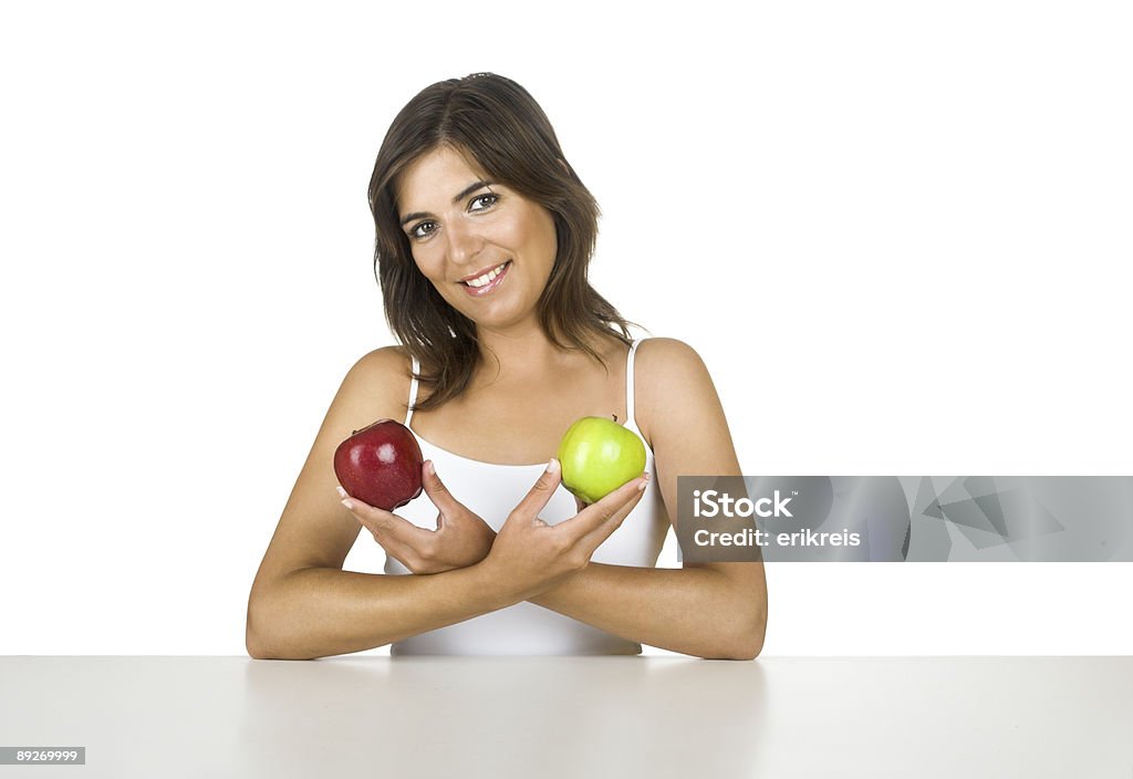 사과나무 다이어트 - 로열티 프리 건강관리와 의술 스톡 사진