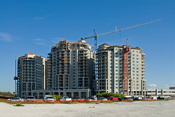 The Birth of a Condo stock photo