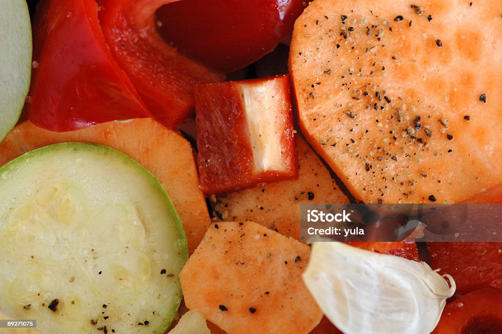 Vorbereitung Abendessen - Lizenzfrei Essen am Tisch Stock-Foto