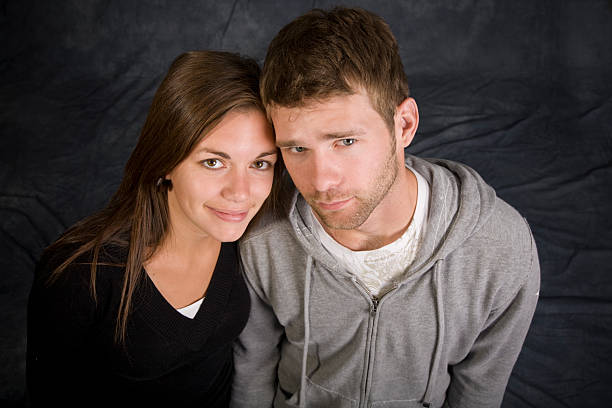 istock Overhead View of Couple 89271519
