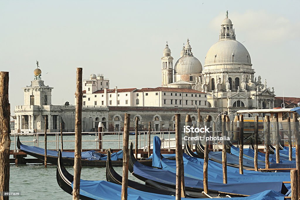 Gondeln auf San Marco - Lizenzfrei Farbbild Stock-Foto