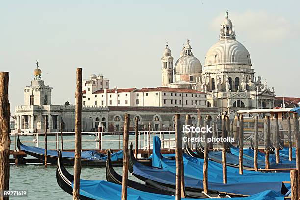 Gondeln Auf San Marco Stockfoto und mehr Bilder von Farbbild - Farbbild, Fotografie, Gondel