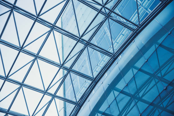 istock modern building glass roof metal frame construction 892722016