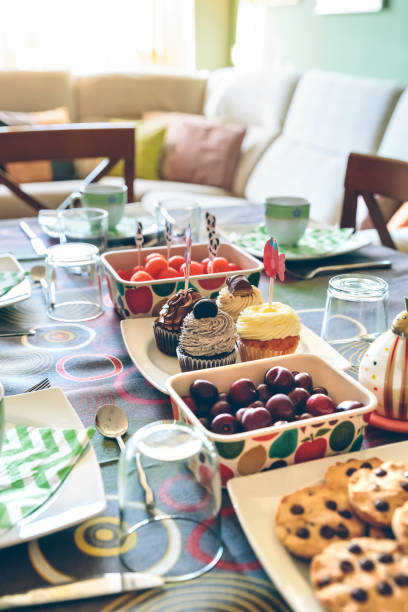 istock Tasty breakfast for party fun 892722486