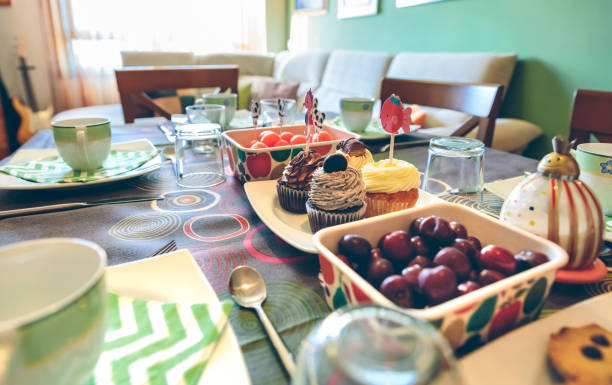 istock Tasty breakfast for party fun 892722842