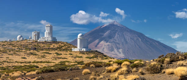 istock Panorama of the Teide Observatory in front of volcano Teide (Tenerife, Canary Islands) 892726106