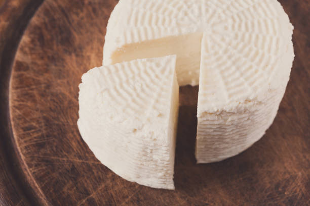 istock Cheese wheel, homemade indian paneer 892748774