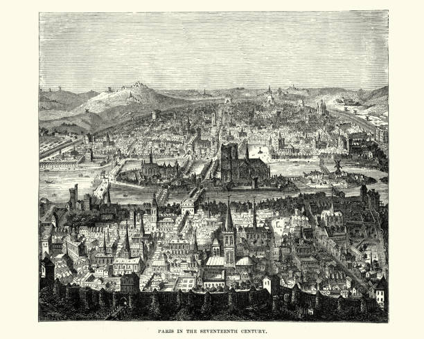 istock View of Paris, France in the 16th Century 892771522