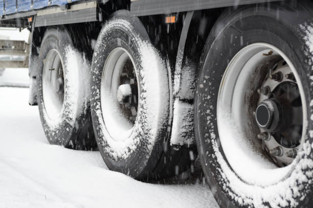istock Truck in the snow 892771540