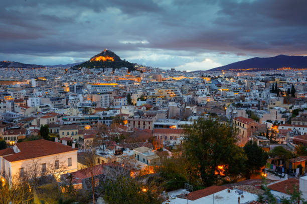 istock Lycabettus hill in Athens. 892793556