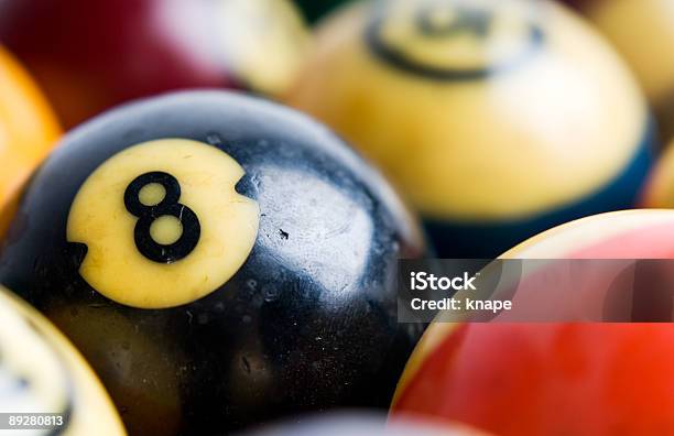 Acht Ball Stockfoto und mehr Bilder von Extreme Nahaufnahme - Extreme Nahaufnahme, Farbbild, Fotografie