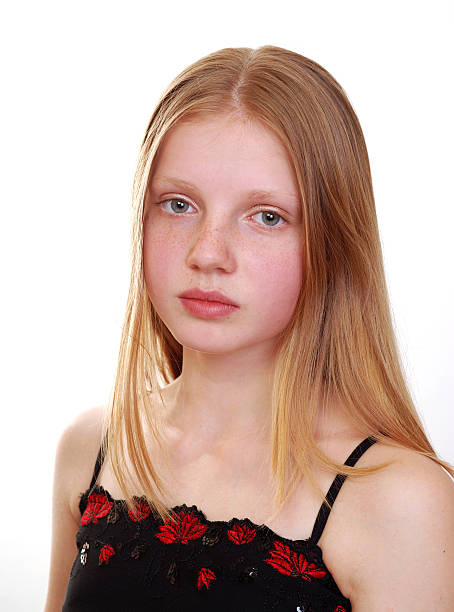 istock Portrait of young model 89281350